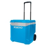 60л Термоконтейнер на колесах Igloo Latitude 60 Roller Cyan blue